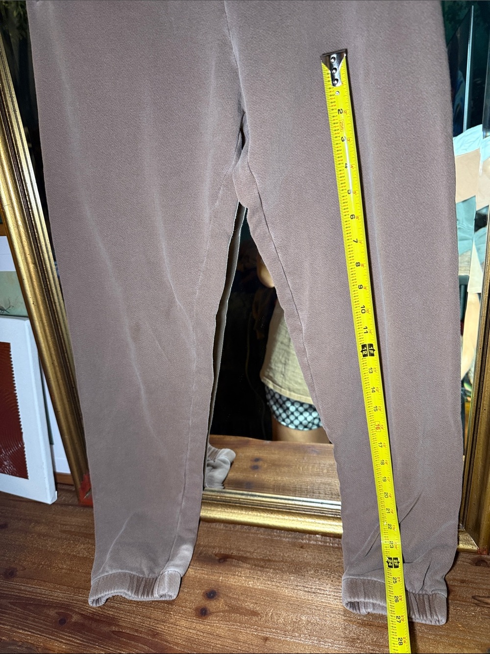 Joah Brown Empire Joggers in Cocoa French Terry - Picture 8 of 9